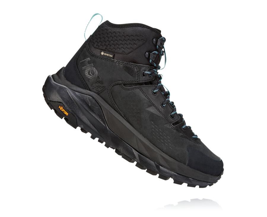 Hoka One One Hiking Boots Womens Black - Kaha GORE-TEX - 83165GBZC